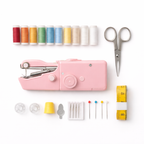 Macchina da Cucire Portatile Elettrica — Kit Completo con Accessori per Cucito